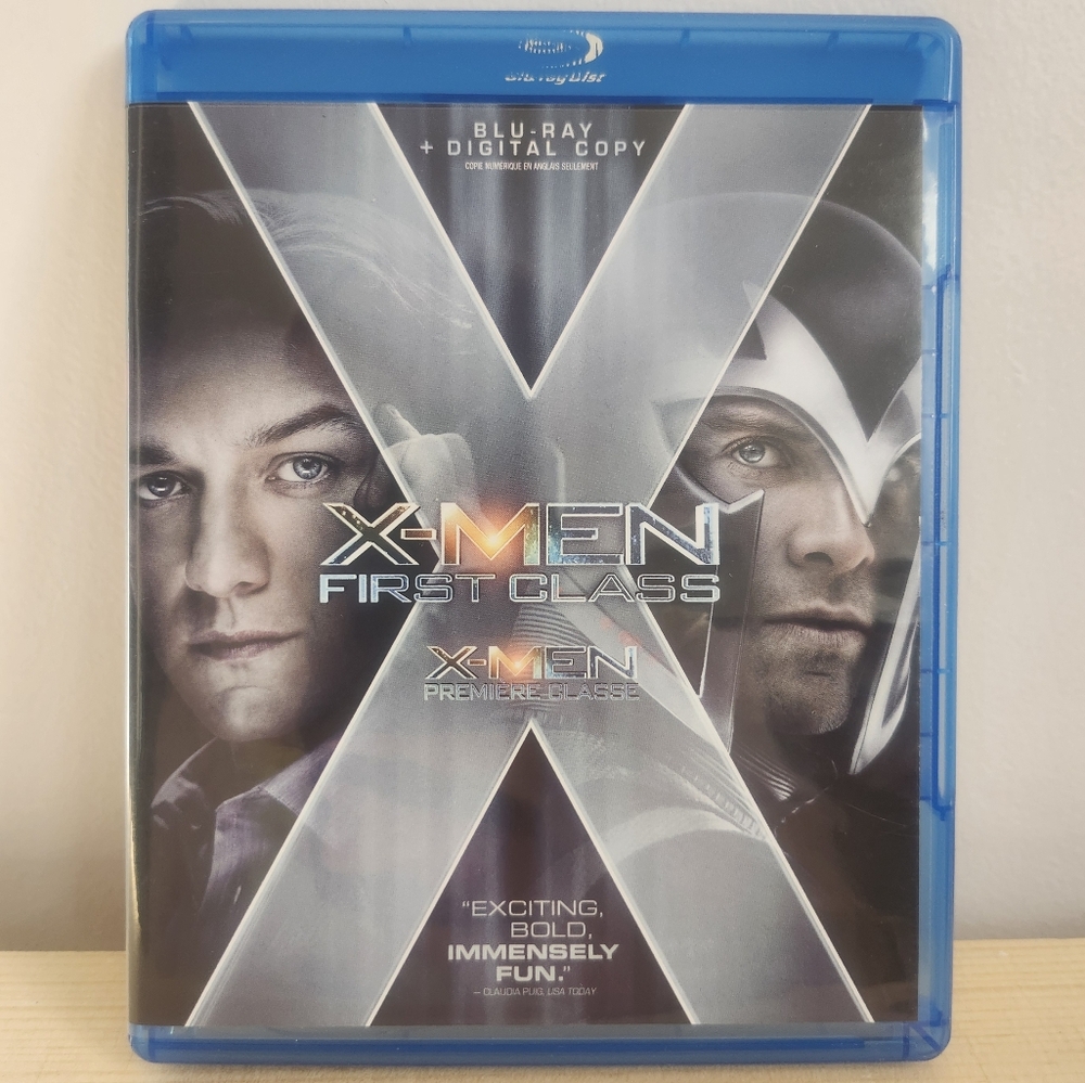 X-Men First Class Blu-ray